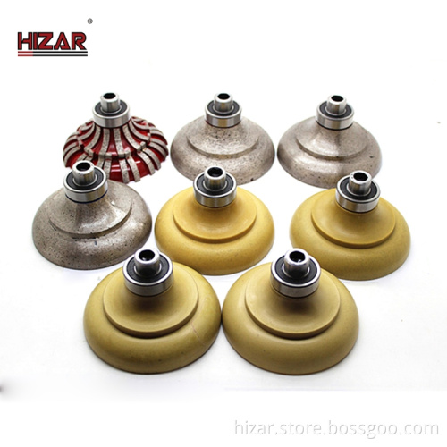 Hand Held Grinder Diamond Router Bits & Profile Wheels for Granite & Marble